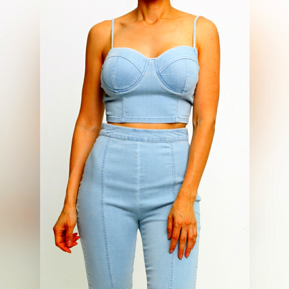 Been About You Denim set